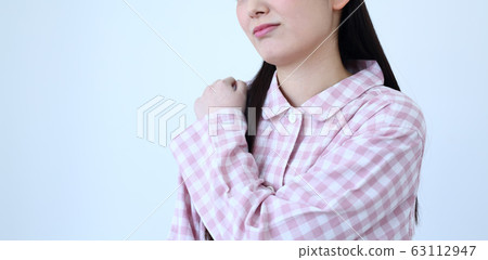 Image of a woman who is ill Image of a woman who is ill 63112947