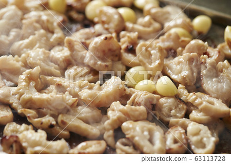 Hormone stir-fried Korean food 63113728
