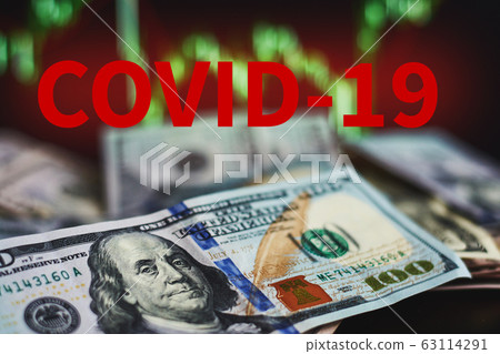 Concept of financial market of america crash due 63114291