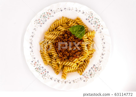 Spirelli with Bolognese Sauce Spirelli with Bolognese Sauce 63114772