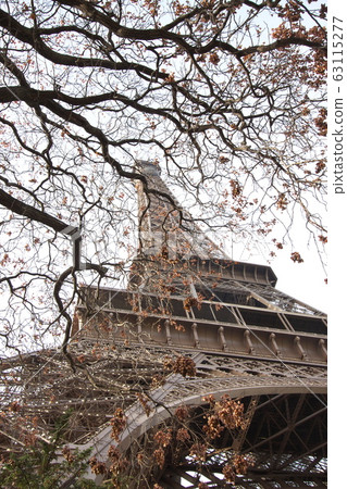 Eiffel Tower Paris Autumn 63115277