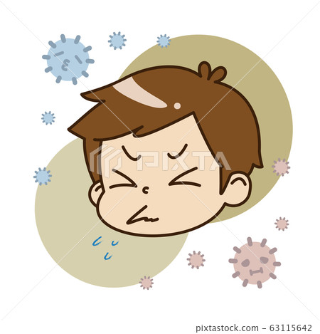 打噴嚏的男孩和屋塵 63115642