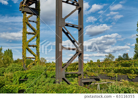 Industrial factory in Duisburg, Germany. Industrial factory in Duisburg, Germany. 63116355