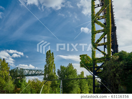 Industrial factory in Duisburg, Germany. Industrial factory in Duisburg, Germany. 63116356