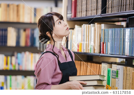 Bookstore Clerk Library Librarian Staff Bookstore Clerk Library Librarian Staff 63117858