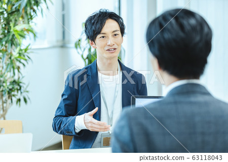 商務現場會議商務洽談 63118043