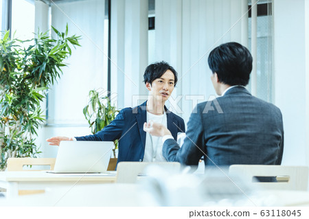 商務現場會議商務洽談 商務現場會議商務洽談 63118045