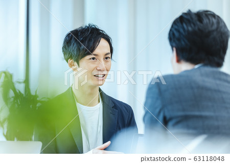 商務現場會議商務洽談 63118048