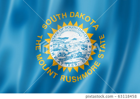 South Dakota flag, USA South Dakota flag, USA 63118458