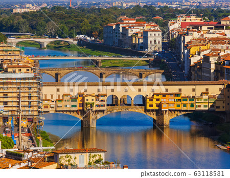 Bridge Ponte Vecchio in Florence - Italy 63118581