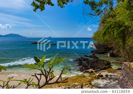 Blue lagoon Beach - Bali Island Indonesia Blue lagoon Beach - Bali Island Indonesia 63118859