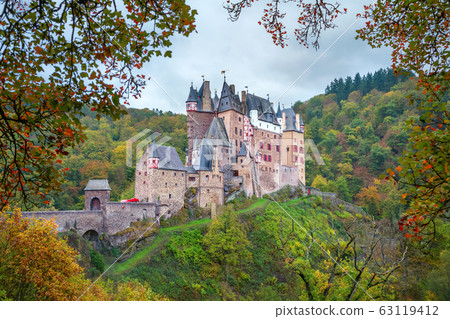 Eltz Castle at dusk, Germany Eltz Castle at dusk, Germany 63119412