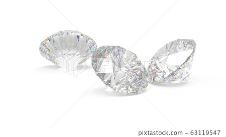 Diamond background white CG Diamond background white CG 63119547