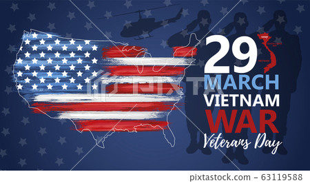 National vietnam war veterans day banner 63119588