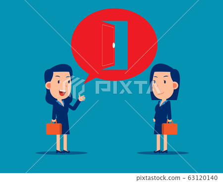 Leader talking with new opportunity presents. 63120140