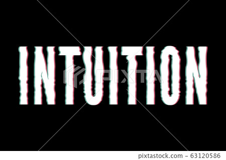 slogan Intuition phrase graphic vector Print Fashion lettering calligraphy slogan Intuition phrase graphic vector Print Fashion lettering calligraphy 63120586