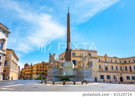 Dioscuri Fountain in Rome Dioscuri Fountain in Rome 63120714