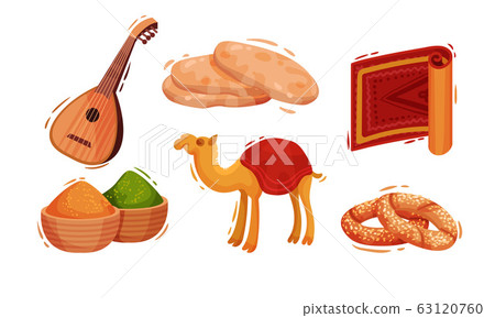 Travel to Turkey. Symbols and Famous Landmarks of Turkey Vector Set Travel to Turkey. Symbols and Famous Landmarks of Turkey Vector Set 63120760