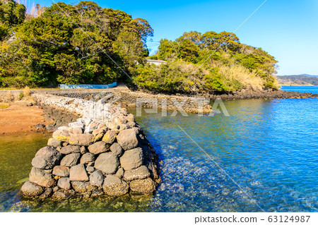 Remains of Hirado Domain Takagozaki Bansho [Sasebo City, Nagasaki Prefecture] 63124987