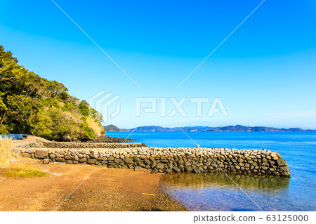 Remains of Hirado Domain Takagozaki Bansho [Sasebo City, Nagasaki Prefecture] 63125000