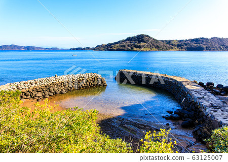 Remains of Hirado Domain Takagozaki Bansho [Sasebo City, Nagasaki Prefecture] 63125007