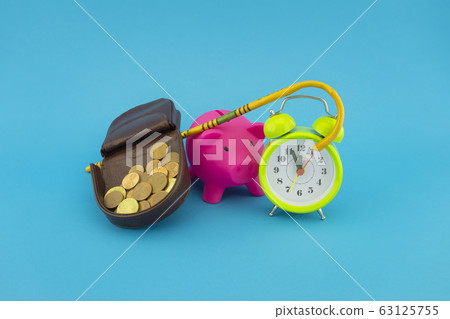 Saving for old-age and retirement concept 63125755