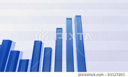 商業經濟數據圖表圖文件增長成功3d圖背景背景 63125801