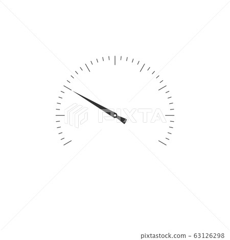 Blank clock face or timer. Stock Vector illustration isolated on white background. Blank clock face or timer. Stock Vector illustration isolated on white background. 63126298