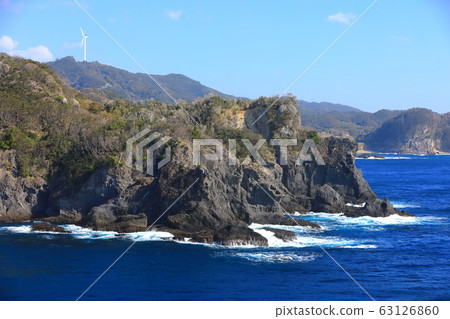 [Shizuoka Prefecture] Washigasaki in the clear sky (Irozaki) 63126860
