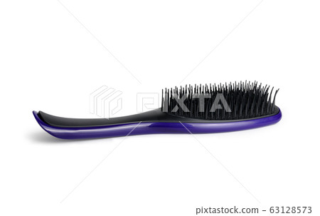 professional hair brush isolated on white professional hair brush isolated on white 63128573