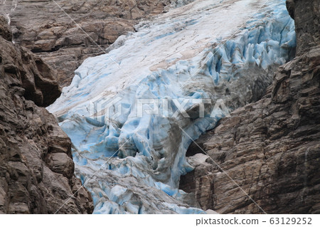 Blue Glacier in Norway 63129252