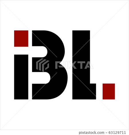 IBL, BL initials letter company logo 63129711