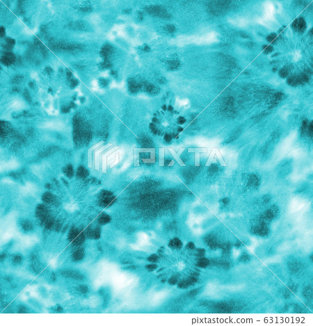 Tie dye shibori seamless pattern. Watercolour Tie dye shibori seamless pattern. Watercolour 63130192