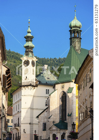 central square, Banska Stiavnica, Slovakia central square, Banska Stiavnica, Slovakia 63131279