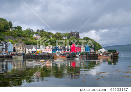 Tobermory embankment promenade after the rain Tobermory embankment promenade after the rain 63133187