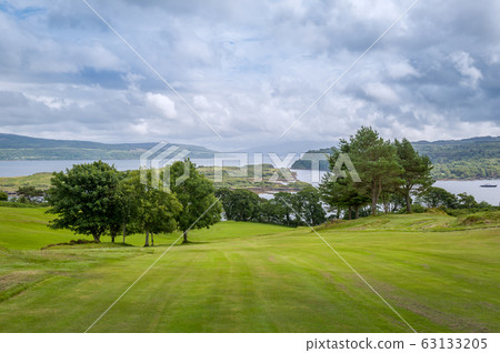 Tobermory golf field view sea view Tobermory golf field view sea view 63133205