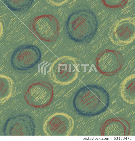 Pencil colourful rounds, seamless pattern Pencil colourful rounds, seamless pattern 63133473
