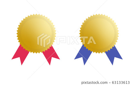 Illustration of stickers used for gifts and awards Illustration of stickers used for gifts and awards 63133613