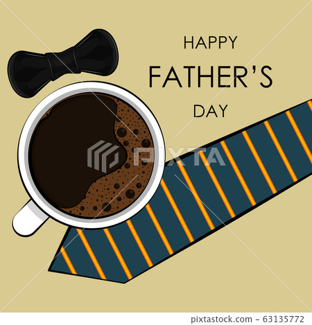 Happy fathers day card Happy fathers day card 63135772