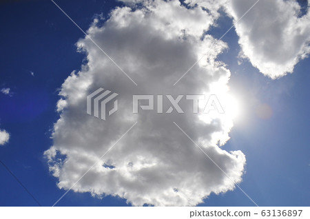 Thousand Clouds Flying Blue Sky and Thousand Clouds 63136897