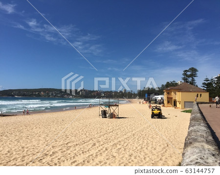 Manly beach landscape 63144757