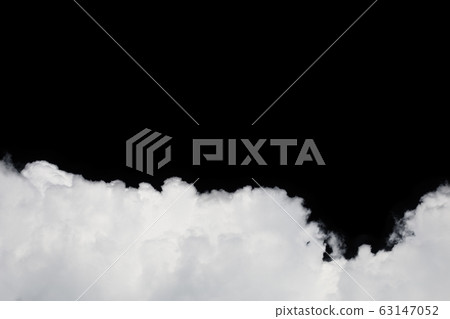 Clouds isolated on black background. Save with Clouds isolated on black background. Save with 63147052
