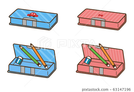 Elementary school pencil cases and writing utensils (girls, boys) 63147196