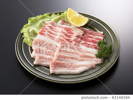 Iberico pork belly and shoulder loin Iberico pork belly and shoulder loin 63148394