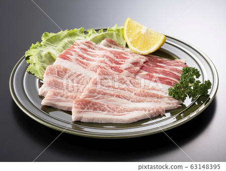 Iberico pork belly and shoulder loin 63148395