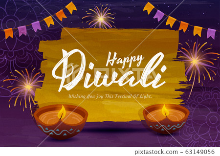 Happy Diwali design Happy Diwali design 63149056