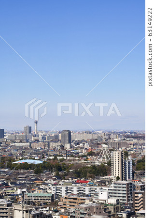 Urban landscape Buildings and residential area Outlook around Hikarigaoka, Nerima-ku, Tokyo 63149222