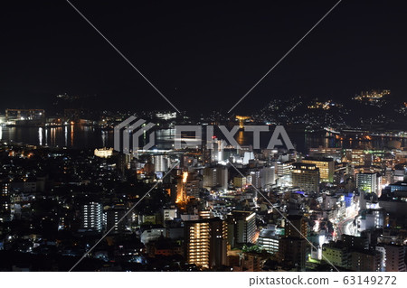Night view of Nagasaki Night view of Nagasaki 63149272