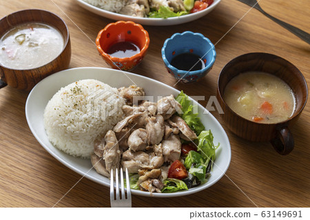 Hainan chicken rice Hainan chicken rice 63149691