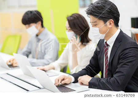 Office Business Mask Prevention 63149709